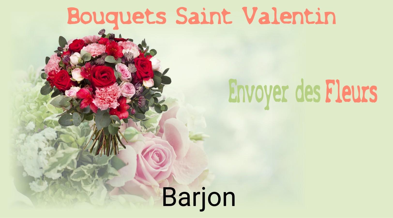 Roses de Saint-Valentin livrées à Barjon